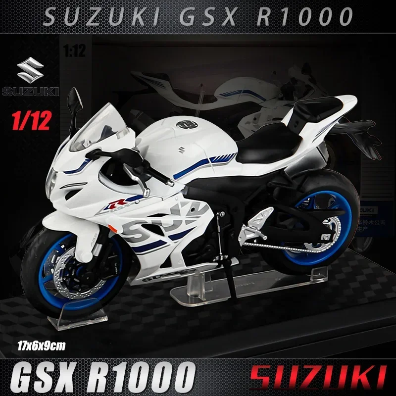 1:12 Scale GSX-R1000 Diecast Motorcycle Model 1 1:12 Scale GSX-R1000 Diecast Motorcycle Model