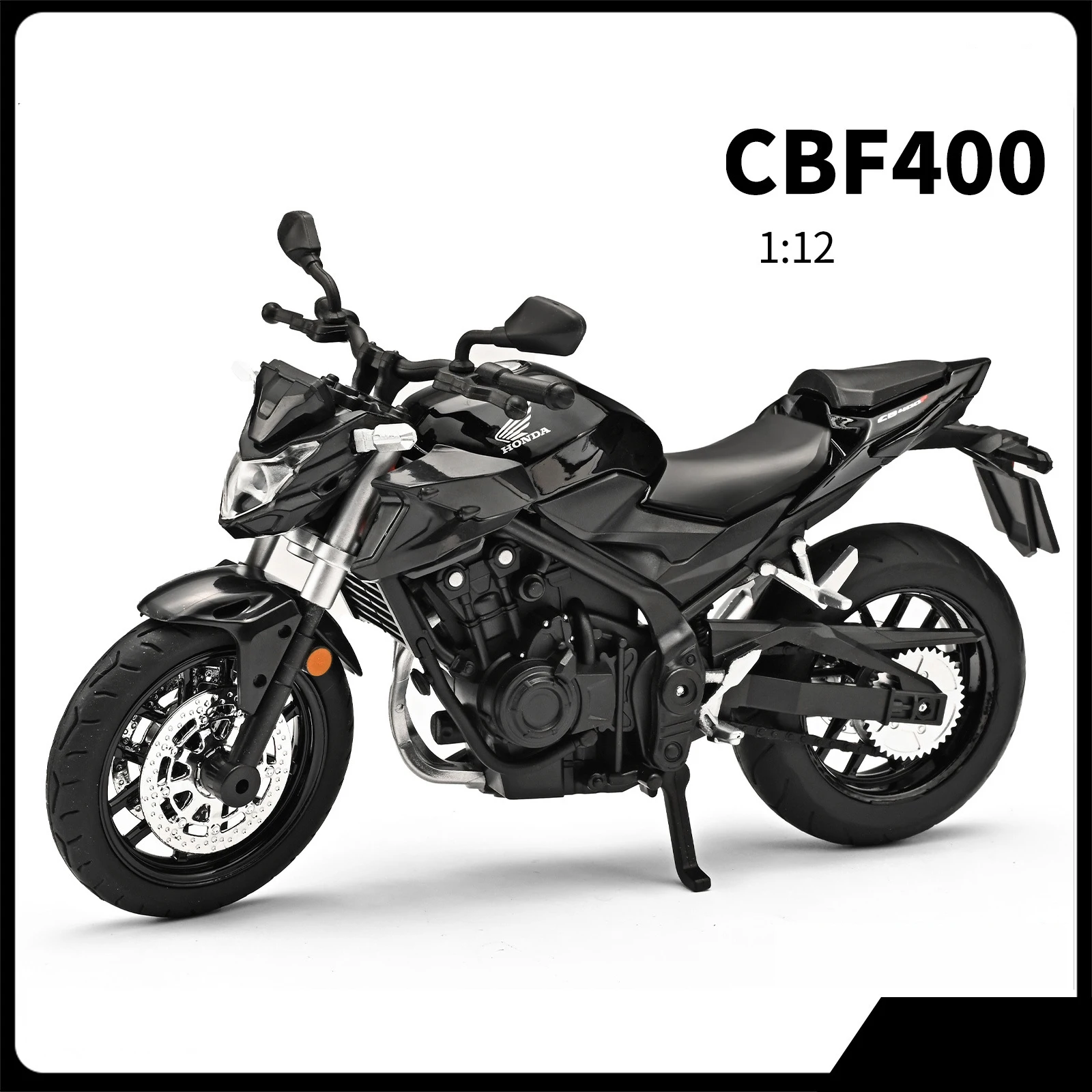 Honda CB400F Die-Cast Motorcycle Model 1:12 Scale 9 Honda CB400F Die-Cast Motorcycle Model 1:12 Scale - Image 9