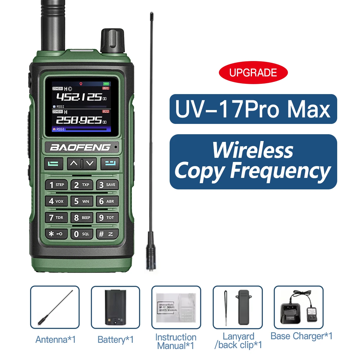 Baofeng UV-17 Pro Max Walkie-Talkie 5-10Km Range 10 Baofeng UV-17 Pro Max Walkie-Talkie 5-10Km Range - Image 10