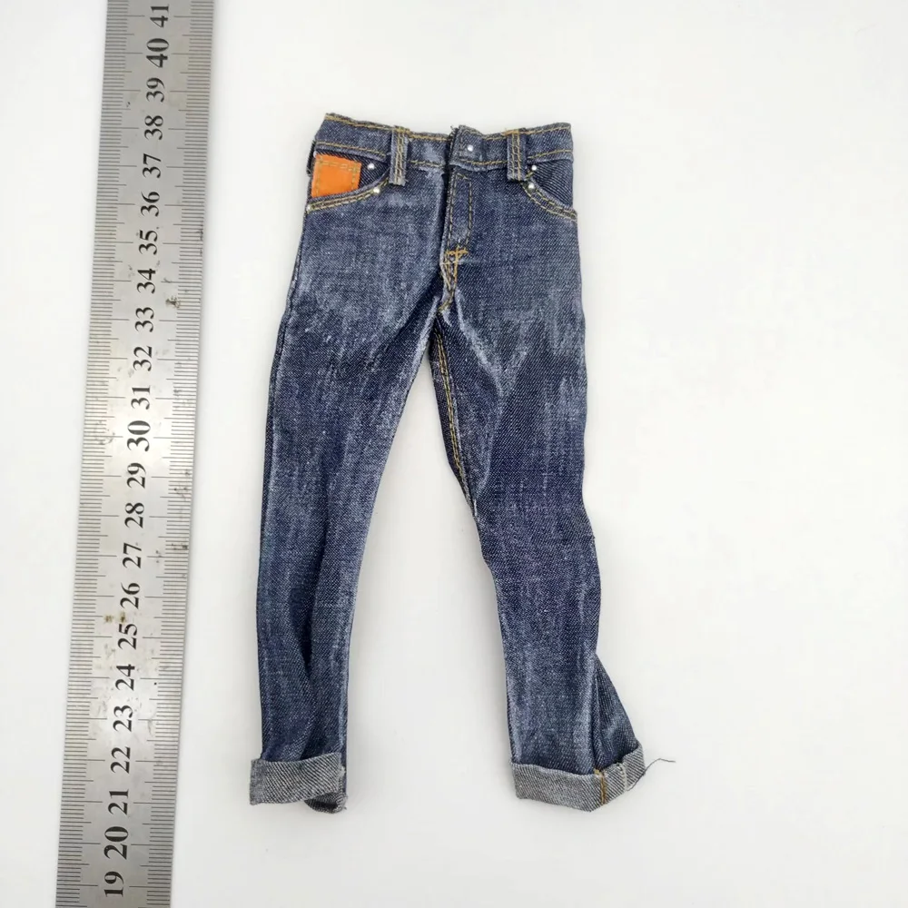 1/6 Scale Blue Jeans for 12-Inch Action Figures 2 1/6 Scale Blue Jeans for 12-Inch Action Figures - Image 2