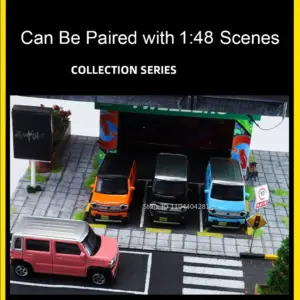 Blue Suzuki Hustler Miniature Model 1:48 Scale 15 Sa623f8056dbe4f649858dd8f096aec50C