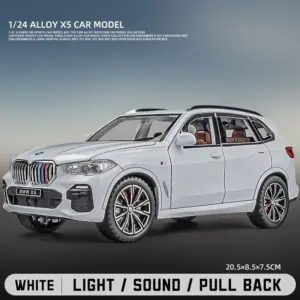 BMW X5 1:24 Diecast Model with Sound and Light 17 Sa642900acdfd4e9081e60799aff28d4eJ