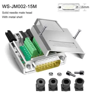 DB15 Solderless Connector for Industrial Use 18 Sa6484551cfcf41fc8e17cfddd476bffdw