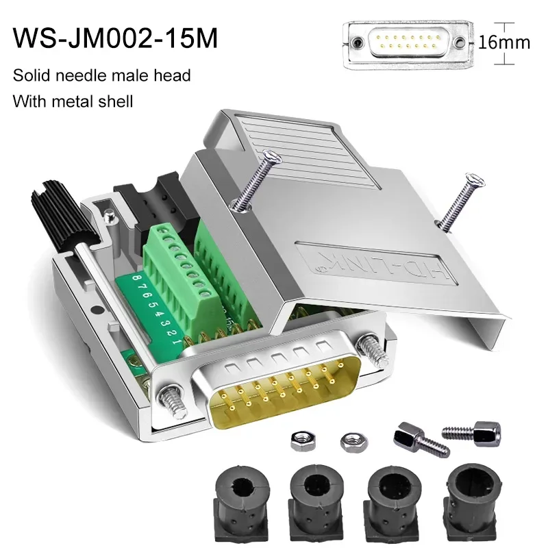 DB15 Solderless Connector for Industrial Use 9 DB15 Solderless Connector for Industrial Use - Image 9