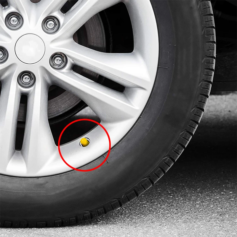 Vibrant Plastic Tire Valve Caps Set (10-100 pcs) 5 Vibrant Plastic Tire Valve Caps Set (10-100 pcs) - Image 5