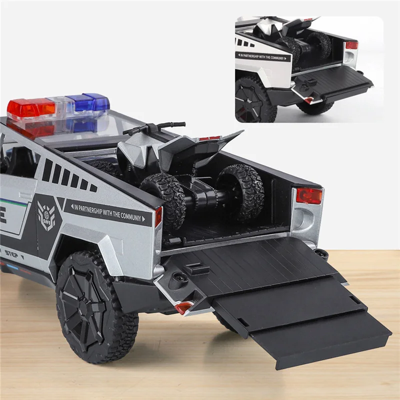 1:24 TESL Cyber truck diecast model 4 1:24 TESL Cyber truck diecast model - Image 4