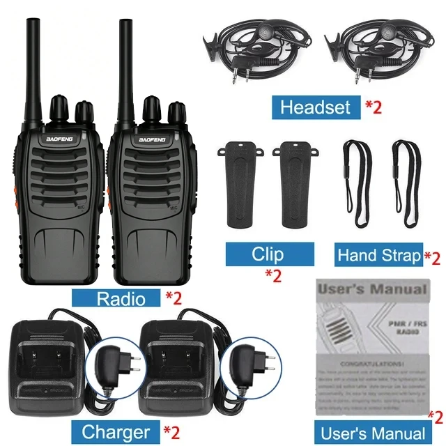 Baofeng BF-88E 16-Channel Walkie-Talkie 10 Baofeng BF-88E 16-Channel Walkie-Talkie - Image 10