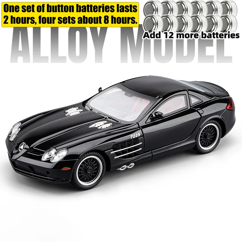 Mercedes-Benz SLR McLaren 722 S Roadster Model 1:24 Scale 11 Mercedes-Benz SLR McLaren 722 S Roadster Model 1:24 Scale - Image 11