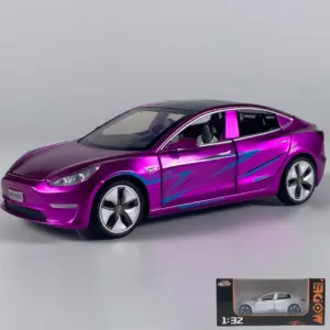 1:32 Scale Electric Car Model in Pink 31 Sa6e5823b3d9e45c39951ab0a009d83636