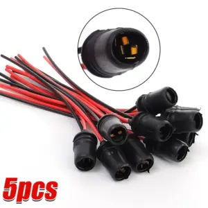 T10 W 5W Auto Light Socket Connectors Set 16 Sa700631d74624a0c8d65f17e7c8d5cc3m