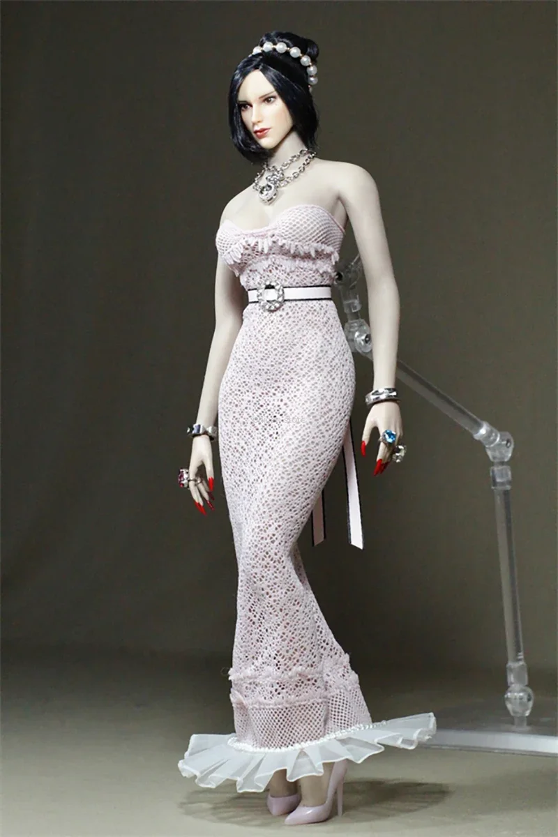 Fashion Pink Longuette Dress for 12-Inch Dolls 3 Fashion Pink Longuette Dress for 12-Inch Dolls - Image 3