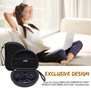 White EVA Case for Sony MDRZX110NC Headphones 8 Sa75d042169a94f51a9156173ef6984c6A