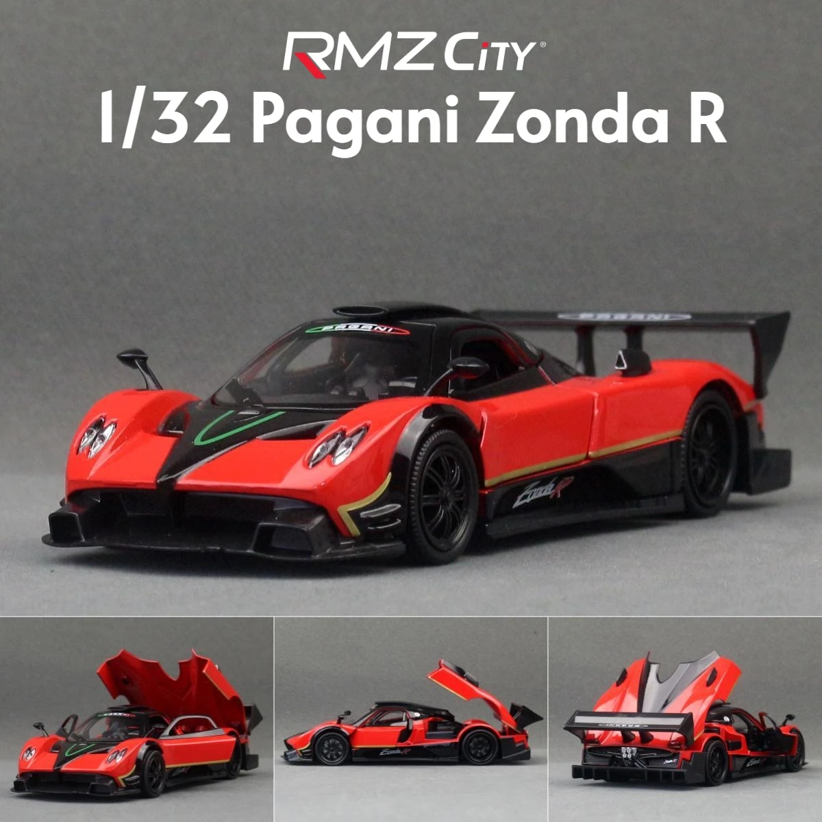 1/32 Pagani Zonda R Diecast Model in Vibrant Colors 8 1/32 Pagani Zonda R Diecast Model in Vibrant Colors - Image 8
