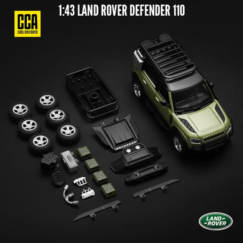 Discover the Elegance of the Land Rover Defender 110 1:42 Diecast Model 1 Sa79ac9dcd7ac4c28b9eede6d540227c5o