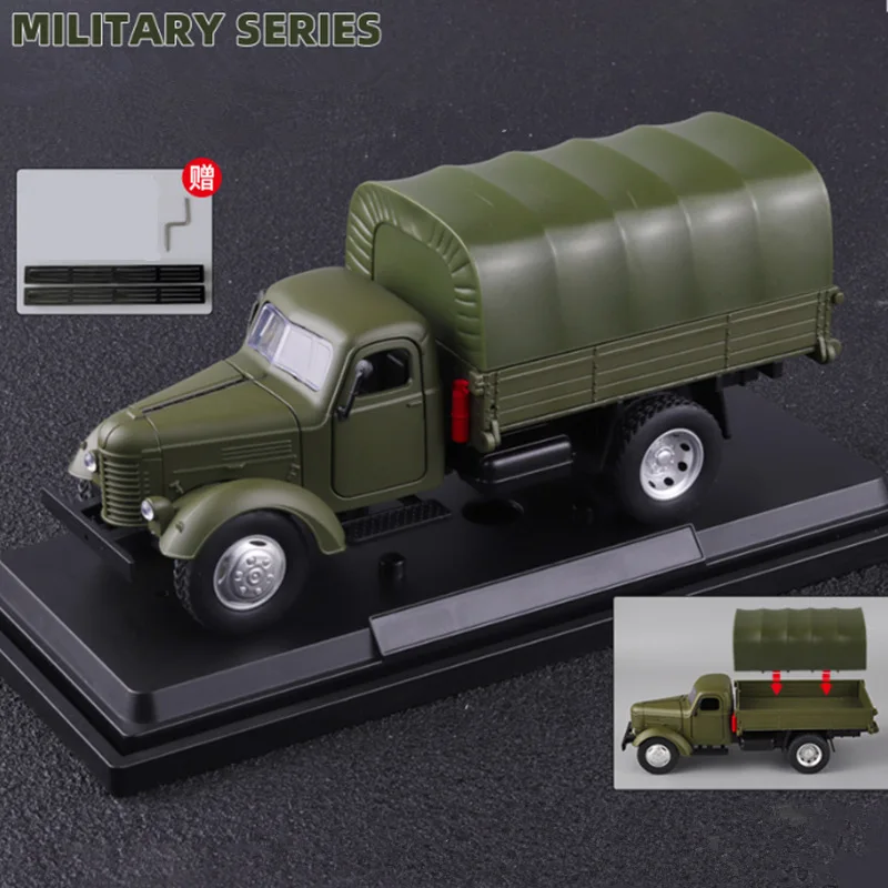 1/24 Alloy Military Tactical Truck Model 6 1/24 Alloy Military Tactical Truck Model - Image 6