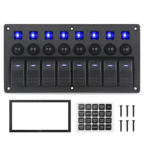 Waterproof Marine Switch Panel with Volt Meter 18 Sa84d0a79596c4ee0ab789c514e5f1039L