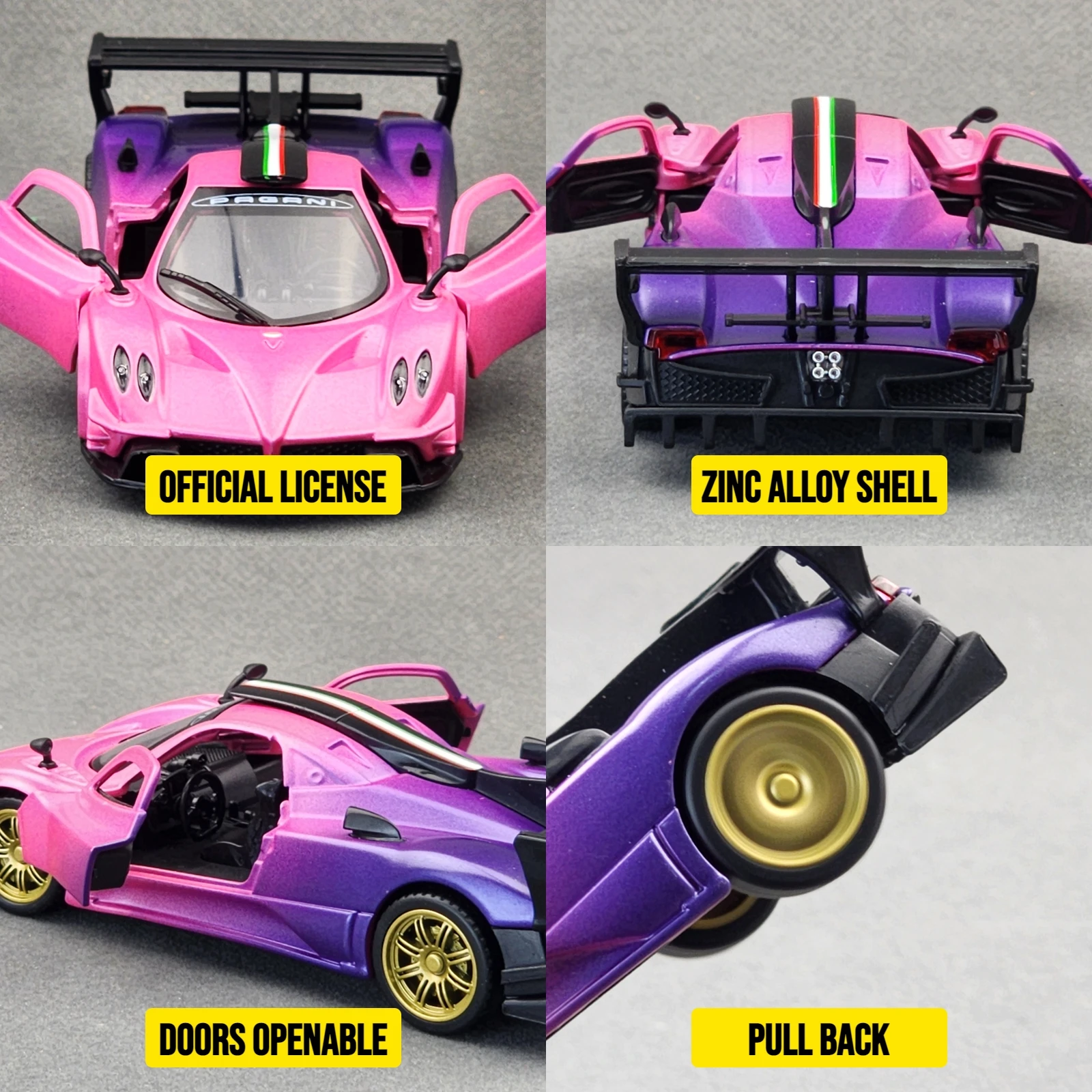 Miniature Metal Car Collection - 5 Inch Diecast Sets 5 Miniature Metal Car Collection - 5 Inch Diecast Sets - Image 5