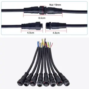 M16 Waterproof Circular Connectors (2-5 Pin) 13 Sa895e12981d647689062167825e7bb18G