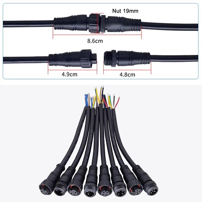 M16 Waterproof Circular Connectors (2-5 Pin) 4 M16 Waterproof Circular Connectors (2-5 Pin) - Image 4