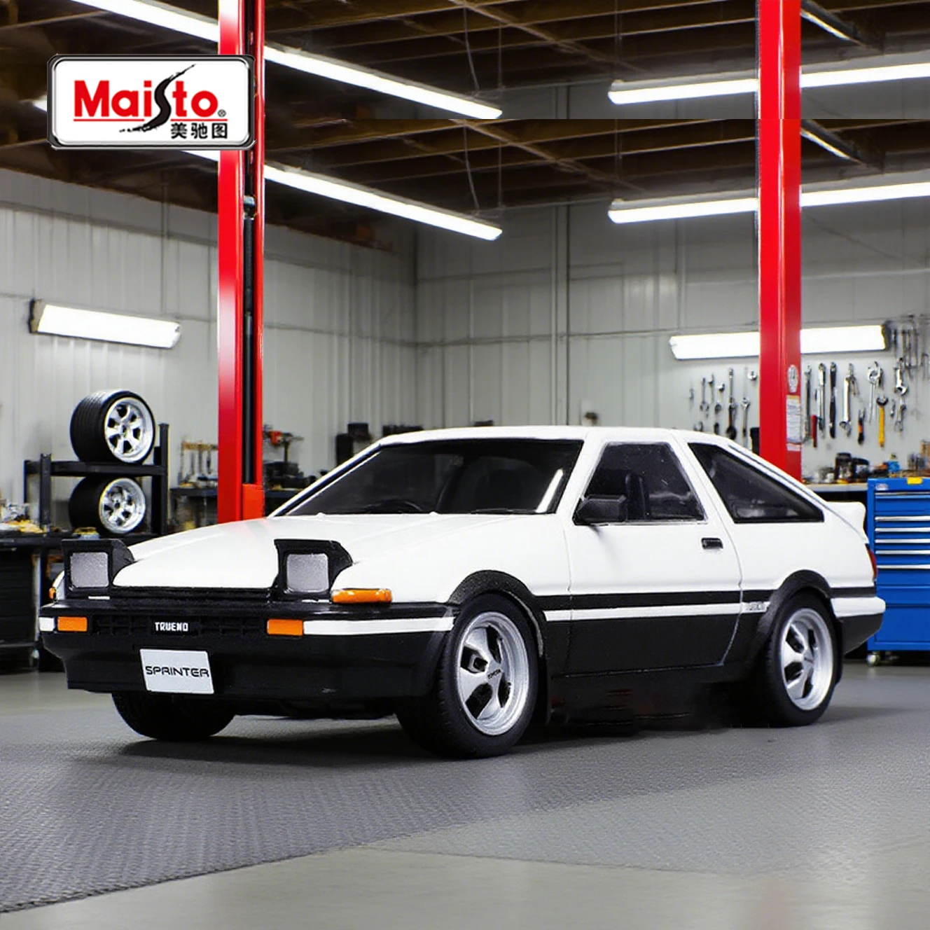 Toyota AE86 Scale Model 1:24 Replica 6 Toyota AE86 Scale Model 1:24 Replica - Image 6