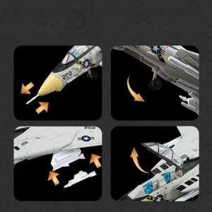 1:72 Scale F-14 Tomcat Fighter Jet Model 12 Sa8d5df74a45d43c4b9109ea4117e11208