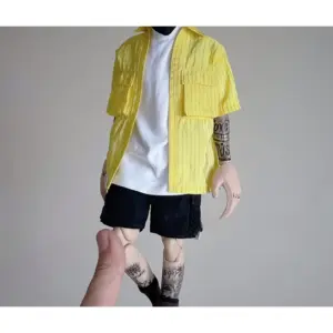 1/6 Scale Retro Flannel Shirt and Pants Set 17 Sa8f0965085eb41468ce42ccc6a8f3b8bH