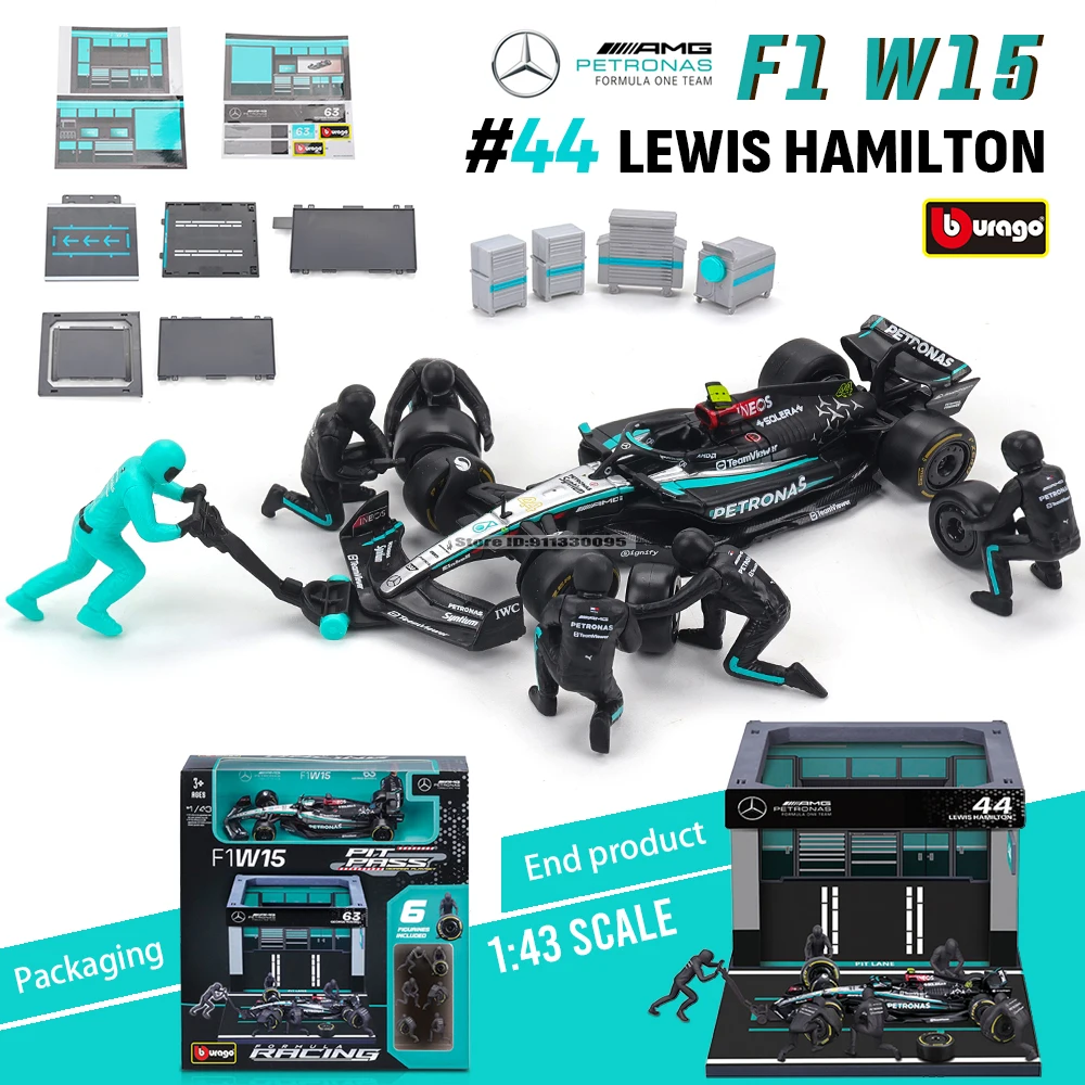 Bburago 2024 F1 Ferrari SF24 Diecast Model 8 Bburago 2024 F1 Ferrari SF24 Diecast Model - Image 8