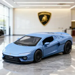 Blue Lamborghini Temerario 1:40 Diecast Model 12 Sa9a39d0aa04341618390d513fcf991e7M