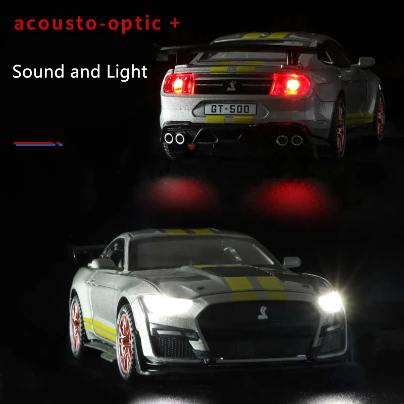 1:32 Ford Mustang Shelby GT500 Diecast Model 3 1:32 Ford Mustang Shelby GT500 Diecast Model - Image 3