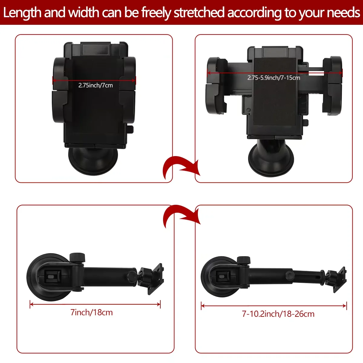 ABBREE Walkie Talkie Holder for Baofeng Radios 2 ABBREE Walkie Talkie Holder for Baofeng Radios - Image 2