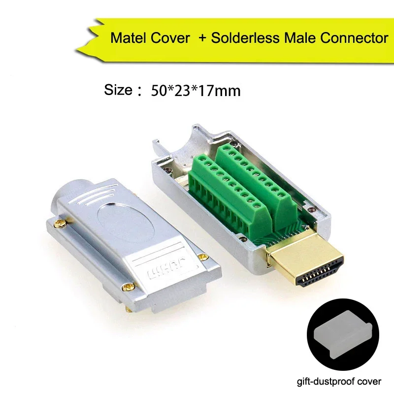 HDMI 2.0 Solder-Free Plug Connector for 4K Video 10 HDMI 2.0 Solder-Free Plug Connector for 4K Video - Image 10