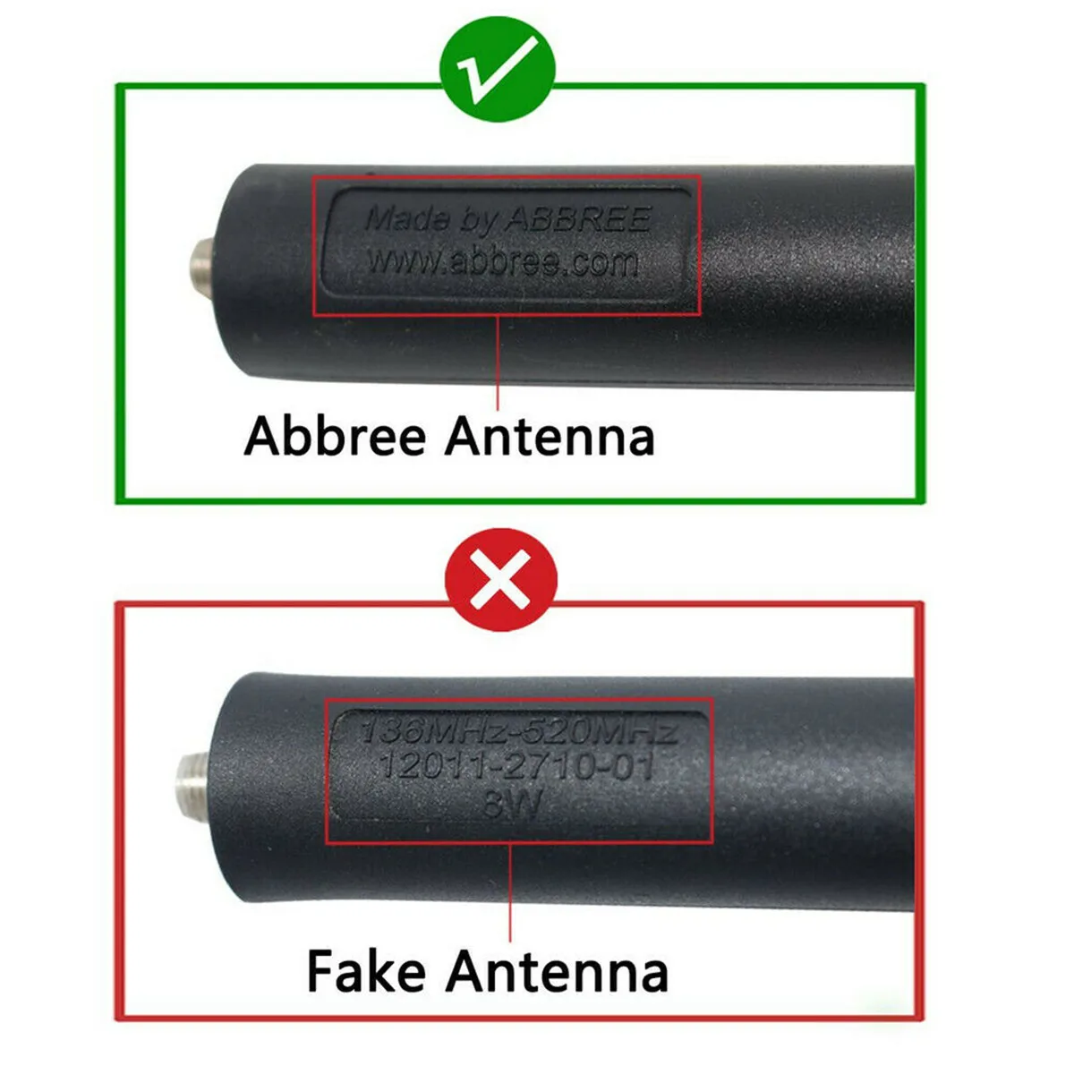 ABBREE AR-39CM VHF/UHF Tactical Antenna 5 ABBREE AR-39CM VHF/UHF Tactical Antenna - Image 5