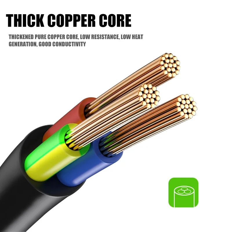 EU/US Power Cord 1.5m 16A Copper Wire 2 EU/US Power Cord 1.5m 16A Copper Wire - Image 2