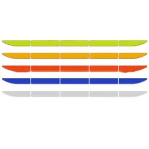 Colorful Car Trunk Reflector Sticker 90cm 15 Saa75ce191ece445fa87e86c5888027431