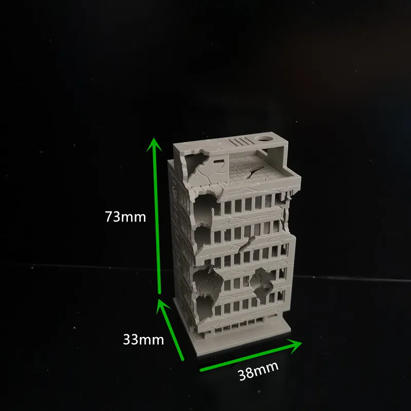 Battle-Damaged City High-Rise Kit 1:300 Scale 12 Battle-Damaged City High-Rise Kit 1:300 Scale - Image 12