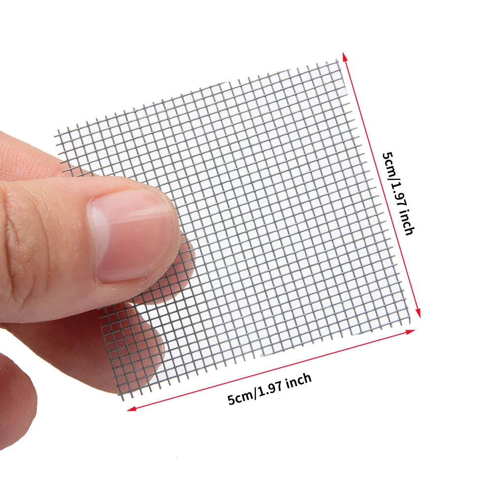 Miniature Gray Fiberglass Fence Mesh Set for Models 2 Miniature Gray Fiberglass Fence Mesh Set for Models - Image 2