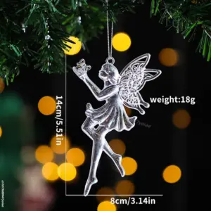 Elegant Christmas Acrylic Ornaments Set for Holiday Decor 16 Saaf0a99d1e5945e38d8ac235ecf7692fg 2