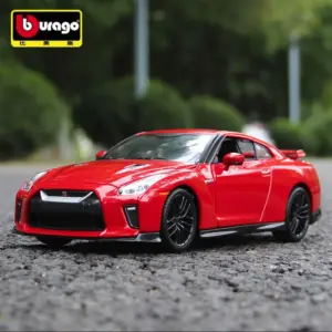 White Nissan Skyline GT-R R35 Diecast Model 1:24 Scale 7 Saafb19dccf8a4d51ae54d06f428afc27G