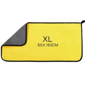 Bright Yellow Microfiber Car Wash Towel 60x160cm 17 Sab06e851bcc7449a9d995dcc147d3391A