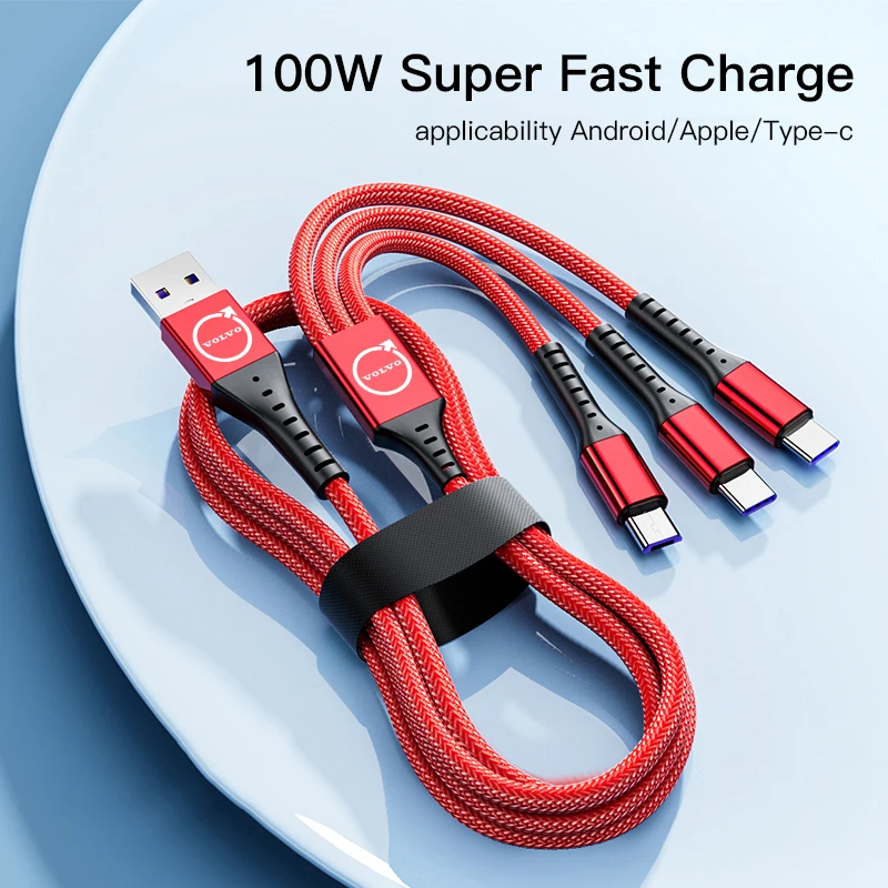 3-in-1 Micro USB Vehicle Charging Cable 4 3-in-1 Micro USB Vehicle Charging Cable - Image 4