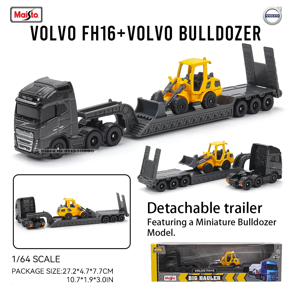 Scania 770 S Volvo Forklift Transport Model 7 Scania 770 S Volvo Forklift Transport Model - Image 7