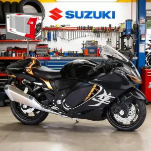 1/18 Suzuki GSX1000R Hayabusa Diecast Model 15 Sabc16b7d65da4ed3b07cf8e5f62c99bbJ