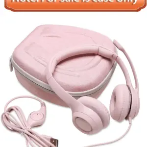 Light Grey EVA Headphone Case for Logitech & Jabra