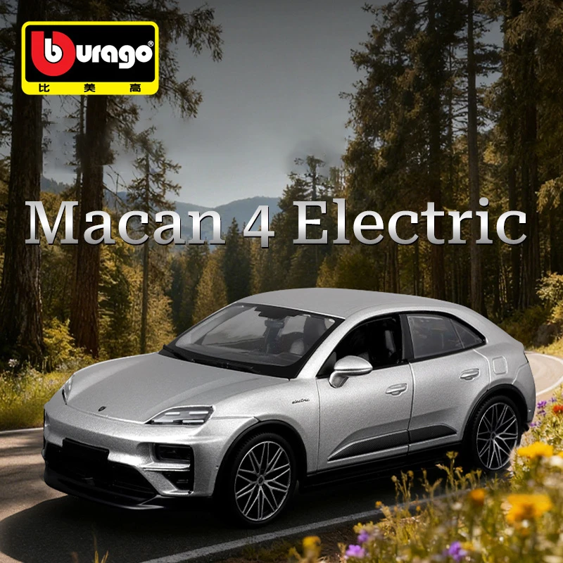 Porsche Macan 1:24 Diecast Model in Metallic Finish 6 Porsche Macan 1:24 Diecast Model in Metallic Finish - Image 6