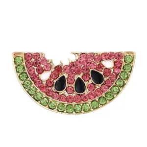 Vibrant Watermelon Brooch for Accessories