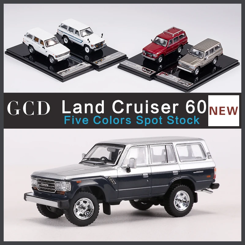 Land Cruiser LC60 1:64 Diecast Model Car 1 Land Cruiser LC60 1:64 Diecast Model Car