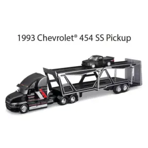 Vivid Yellow 1:64 Die-Cast Semi-Truck Set 15 Sac8ac597cdd84bf5b41731c47e0c4d28P