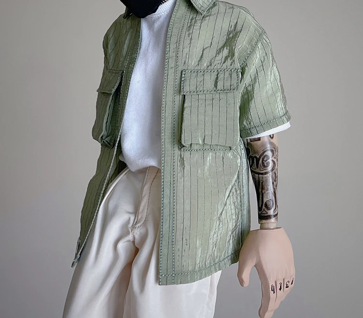 1/6 Scale Retro Flannel Shirt and Pants Set 12 1/6 Scale Retro Flannel Shirt and Pants Set - Image 12