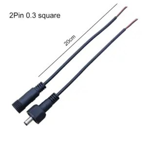 Waterproof DC Power Connector Set 60V, 2-pin 19 Sacbf9f699e4c43fdbef1dcfea13d288cS