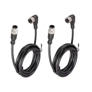 M12 Connector Cable 2m Black PVC 15 Sacc59c1fa8594326991a95c36ea70d7bm